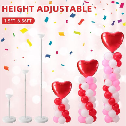Hungdao 2 Sets Wedding Day Balloon Column Stand Kit - Image 4