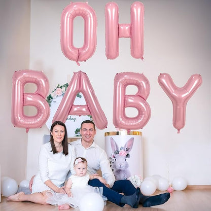40 Inch Giant Pastel Pink Letter Balloon, Alphabet L Foil Balloons Light Pink - Image 5