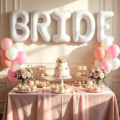 TONIFUL 40 Inch Giant Bride Balloon Bachelorette Party Decorations - Image 3