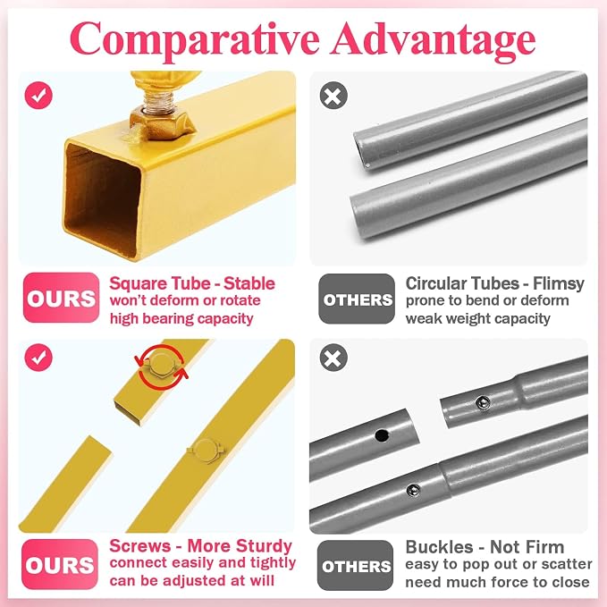 6.6FT Arch Backdrop Stand Gold Metal Wedding Arch Backdrop Stand | Metal - Image 4