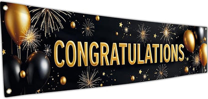 Congratulations Banner for Prom by Bravita
