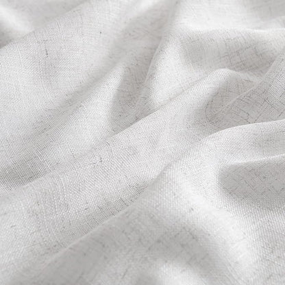 MIULEE Bleached Linen Kitchen Curtains 30 Inches Length 2 Panels Farmhouse | - Image 6