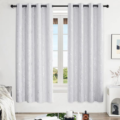 Deconovo Living Room Curtains 72 Inches Long, Thermal Insulated, Room Darkening - Image 2