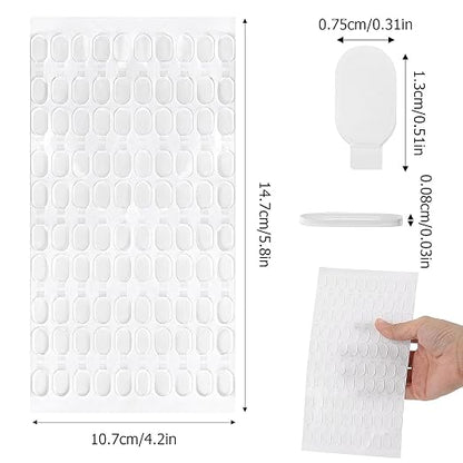 500Pcs Double Sided Sticky Dots，Sticky Adhesive Sticky Dots，Waterproof - Image 2