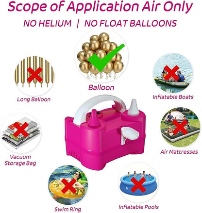 Electric Balloon Pump for Party Decorations – Portable Inflator, Auto Shutoff - Image 6