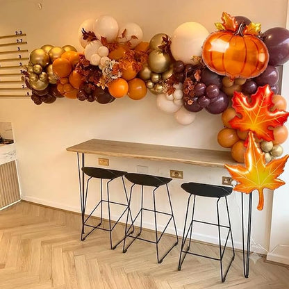 Fall Balloon Arch Kit for Fall Thanksgiving Decorations Indoor Outdoor | - Image 2