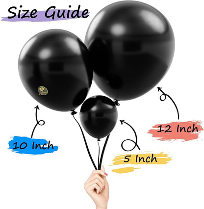AFTERLOON® Biodegradable Natural Rubber Latex Balloons 50 pcs Decoral Pink 10 - Image 2