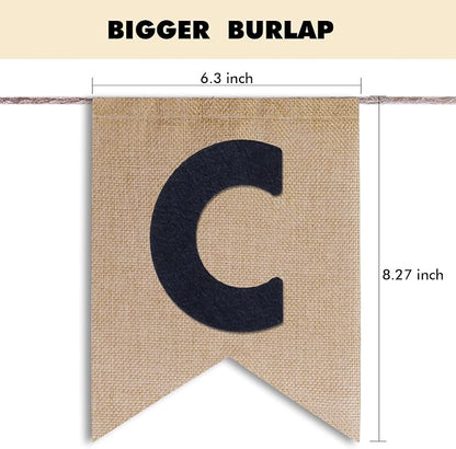 Custom Banner Kit, 28 Burlap Banner - Image 5