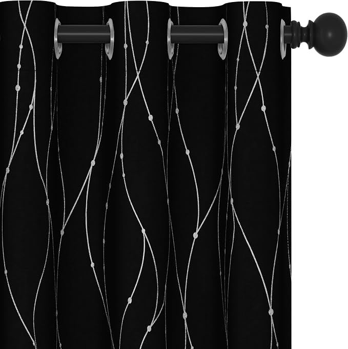 Deconovo Living Room Curtains 36 Inches Long, Thermal Insulated, Room Darkening by Unknown