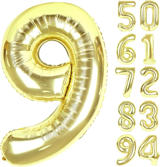 Light Gold 9 Balloon by IWERP