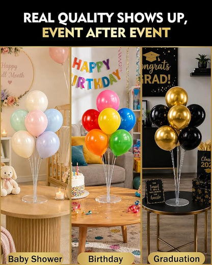 Pro Series Balloon Stand Kit Set of 4, Balloon Sticks Holder - Image 4