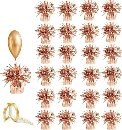balloon weights are perfect for parties, weddings. Each pack includes 24PCS by Unknown