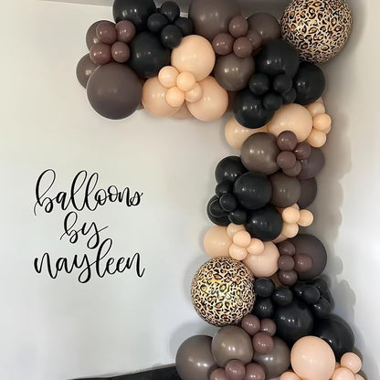 Cheetah Print Balloons, Jungle Animal Balloon Cheetah Decorations - Image 3