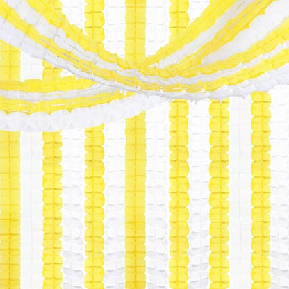 White-Yellow Party-Decorations Streamers Garland - 157Ft Four-Leaf Clover - Image 7