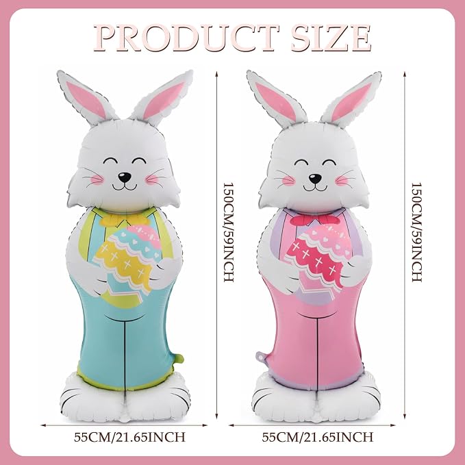 Easter Bunny Balloons - Image 2