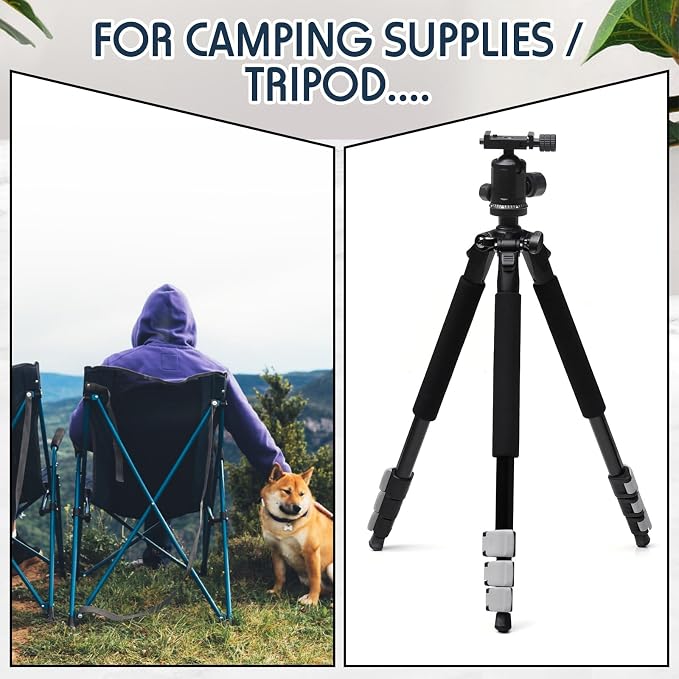 3 Pcs Tripod Carrying Case Bag Water Resistant Durable Lightweight - Image 5