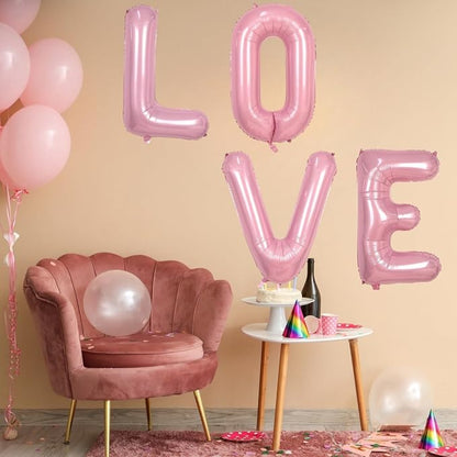 Pink Letter M Balloons, M Balloon 40 Inch Foil Helium M Balloon Letter | Pink M - Image 7