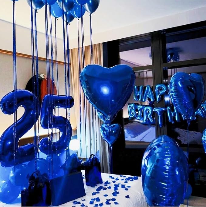 Numbers 8 Balloon 40Inch Navy Blue Balloons - Image 2
