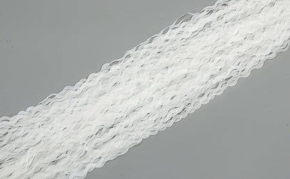 4 Pack White Door Streamers Foil Backdrop - Image 8