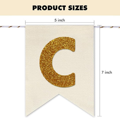 Custom Banner Kit, 28 Burlap Banner - Image 2