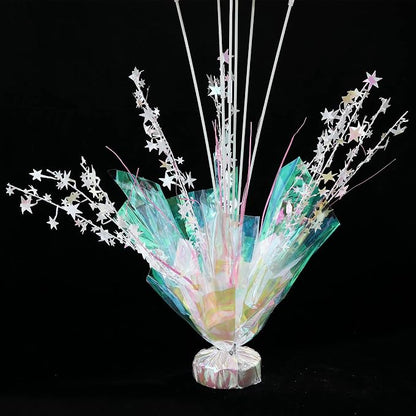 2 Set Pastel Birthday Decorations Rainbow Party Table Balloons Centerpiece - Image 6