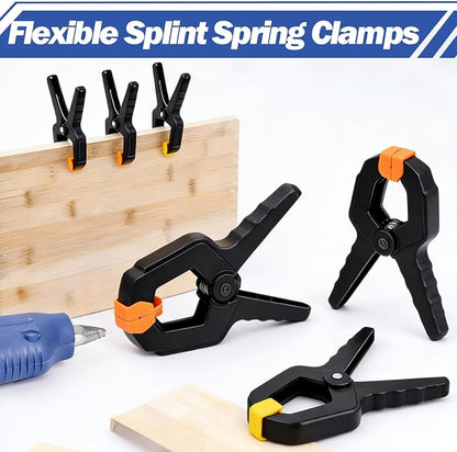 30 Pack Spring Clamps, Balloon Arch Clips, Backdrop Clips, 3.5 inch Heavy Duty - Image 4