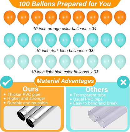2 Sets Adjustable Balloon Column Stand Kit - Image 3