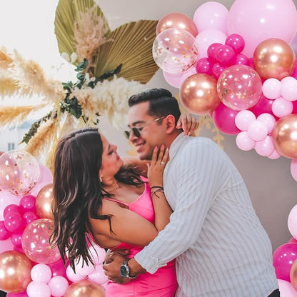 Pink Balloon Arch Garland Kit - Image 5