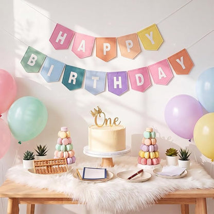 Hahafelt 131 Pcs Felt DIY Custom Banner Kit, Make Your Own Personalized Banner - Image 5