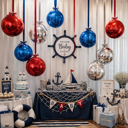 Red White Blue Balloons - Image 7