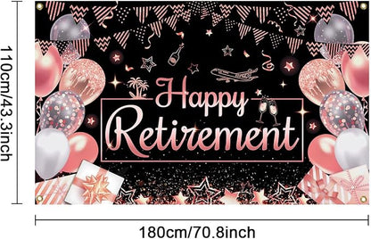 Mocsicka Happy Retirement Banner - Image 2