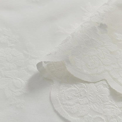 Kotile Short Ivory Lace Curtains - Image 7