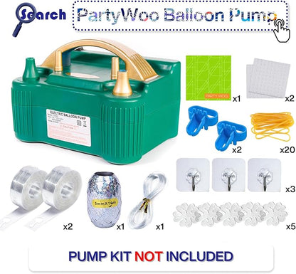 PartyWoo Light Blue Balloons 50pcs Baby Pastel Sky Aqua Blue Color | Balloons - Image 4