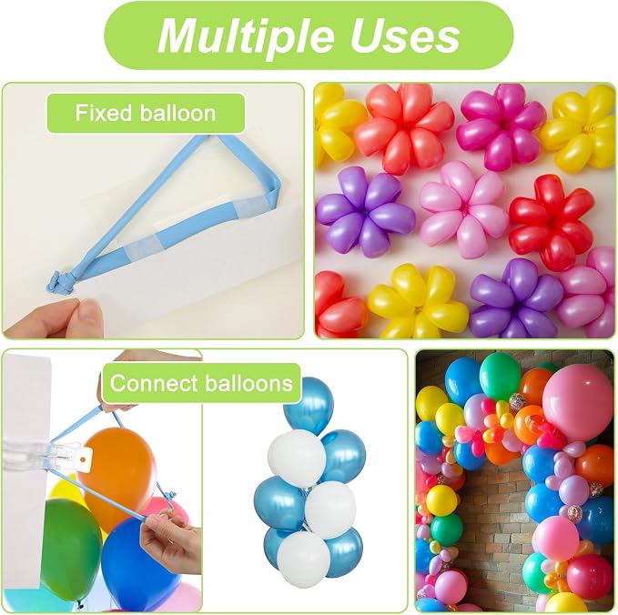 20 Pcs Large Clips for Balloon Arch Plastic Transparent Backdrop Spring Clamps - Image 6
