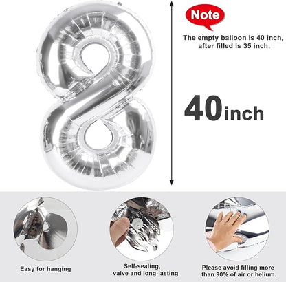 29 Balloon Numbers 40Inch for 29th Year Old Birthday Decorations, Inflation - Image 6