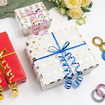 Inspire 180 Rolls 6 Colors Shiny Curling Ribbon - Image 3