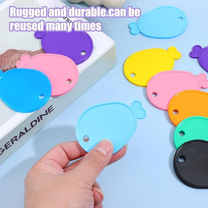 100 Pcs Plastic Balloon Weights, Reusable Colorful Weights - Image 3