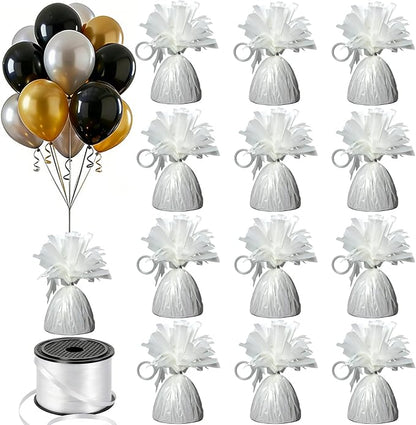 FUBININA 12 Pcs Balloon Weight Metallic Anchor by FUBININA