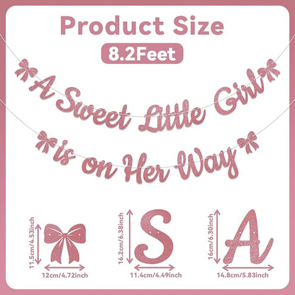 A Sweet Little Girl is on Her Way Banner - Image 2