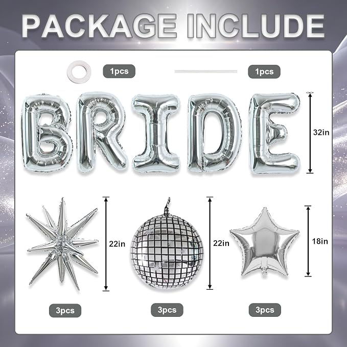 TONIFUL Large Bride Balloon - Image 2