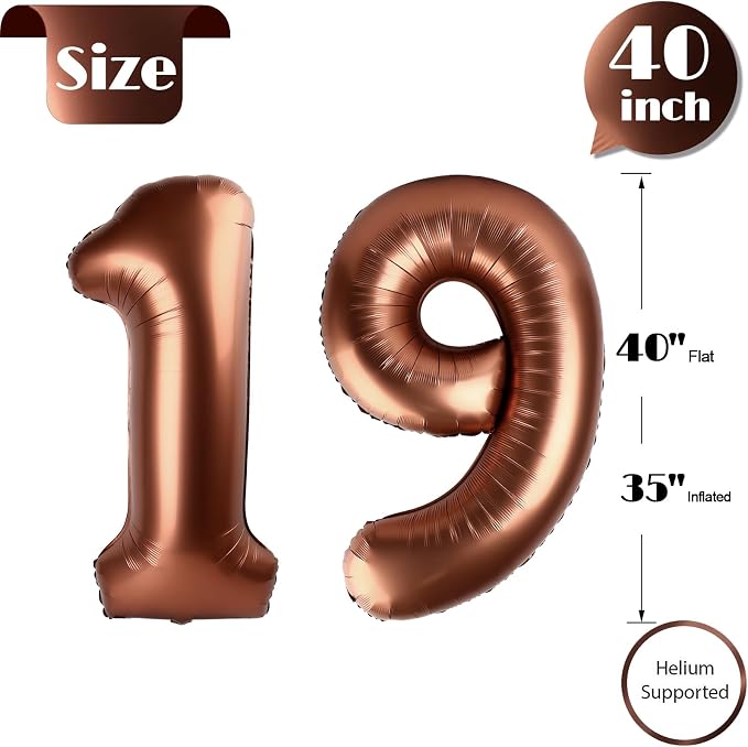 Brown 19 Balloon - Image 5