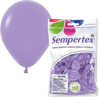 Sempertex Deluxe Lilac Balloons, 5 Inch, Graduation, Baby Shower, Anniversary by Sempertex