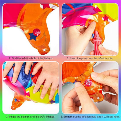40 Inch Rainbow Balloon Number 18 Balloons, 18th Birthday Party Supplies | - Image 5