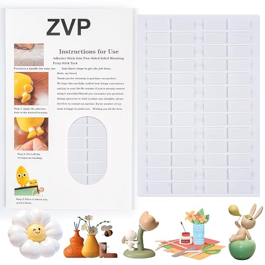 ZVP Removable Glue Dots for Handmade DIY Craft - Image 2