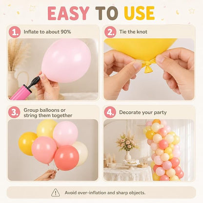 Pink and Yellow Balloon - Image 4