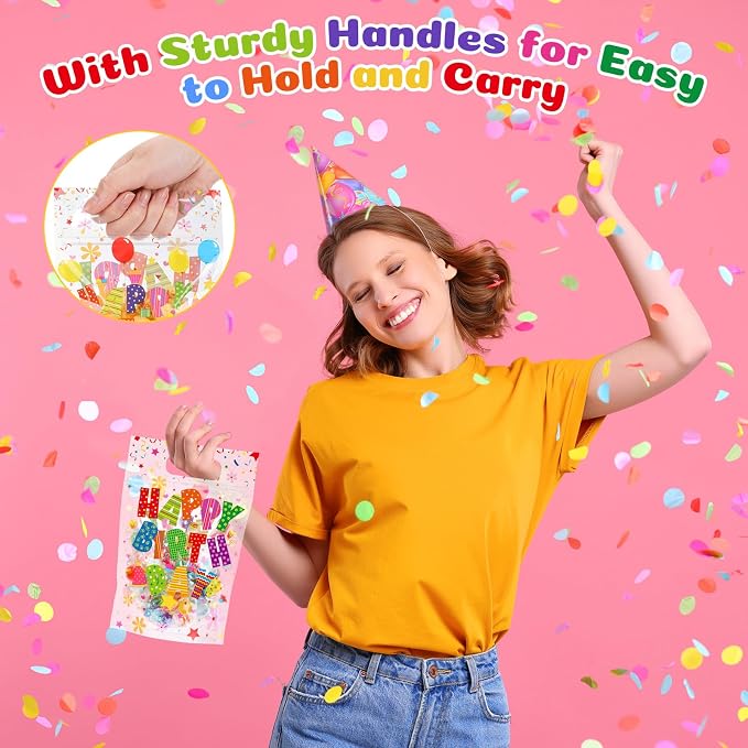 50 Pcs Back to School Birthday Bags, Birthday Bags - Image 5