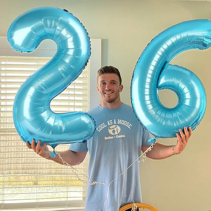 Pastel Blue 4 Balloon - Image 4