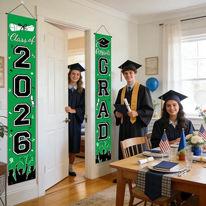 Graduation Decorations 2026, Graduation Banner Class of 2026, Congrats Grad - Image 6