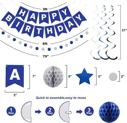 meowtastic Birthday Decorations Happy Birthday Banner - Image 7