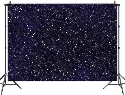 7x5FT Soft Fabric/Polyester Night Sky Star Universe Space Starry Photography - Image 3